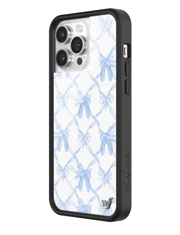 Wildflower On Pointe | Blue iPhone Case