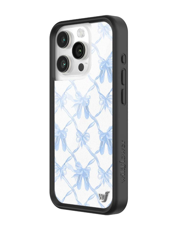 Wildflower On Pointe | Blue iPhone Case