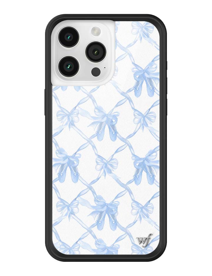 Wildflower On Pointe | Blue iPhone Case