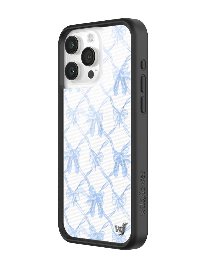 Wildflower On Pointe | Blue iPhone Case