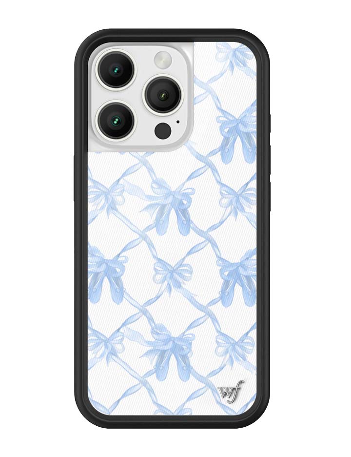 Wildflower On Pointe | Blue iPhone Case