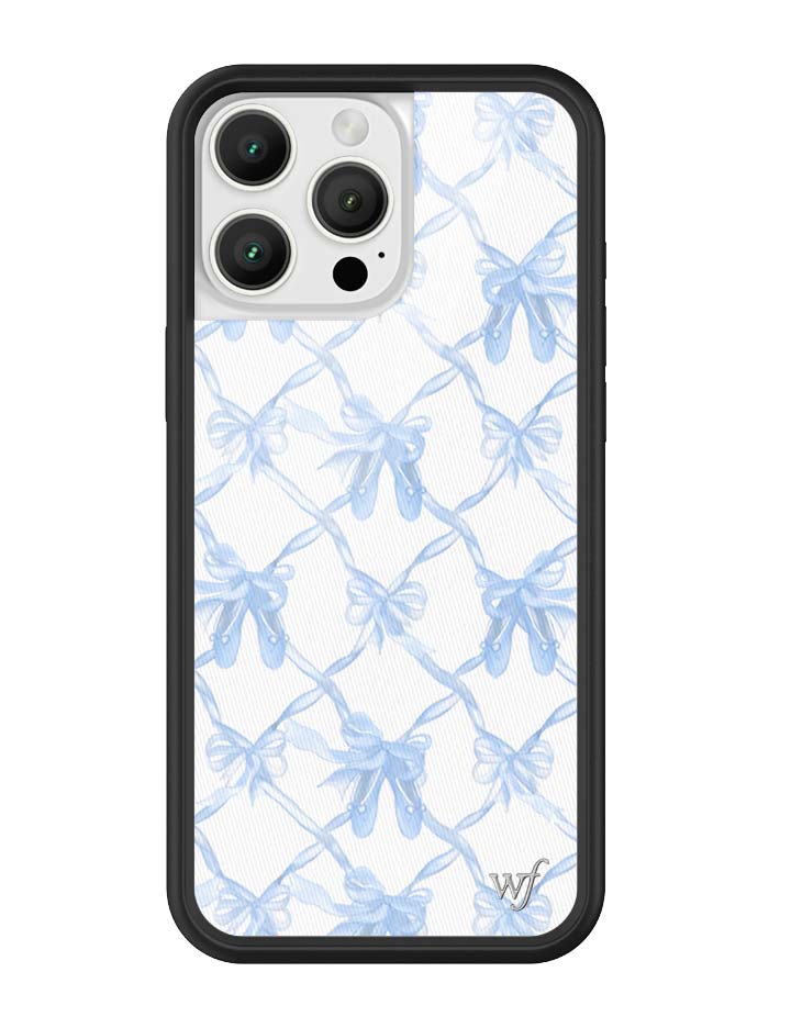 Wildflower On Pointe | Blue iPhone Case
