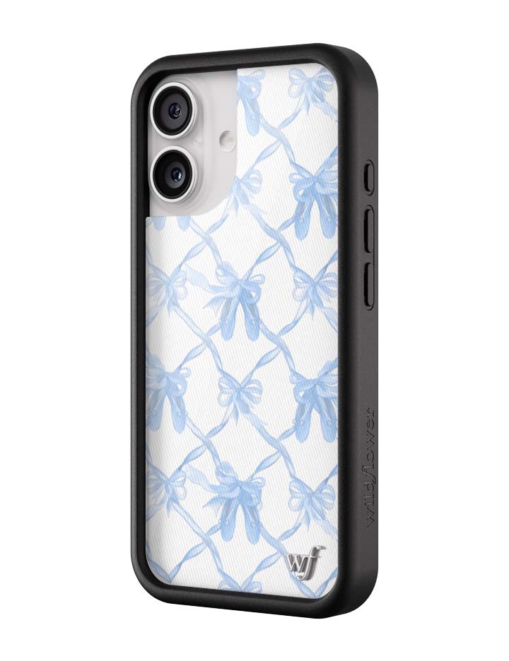 Wildflower On Pointe | Blue iPhone Case