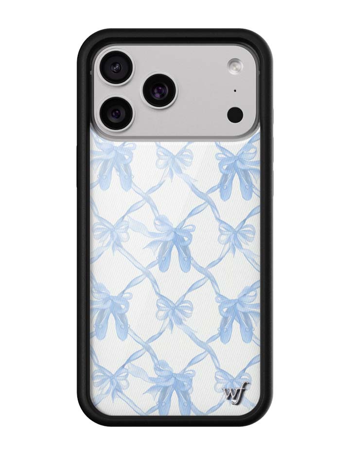 Wildflower On Pointe | Blue iPhone Case