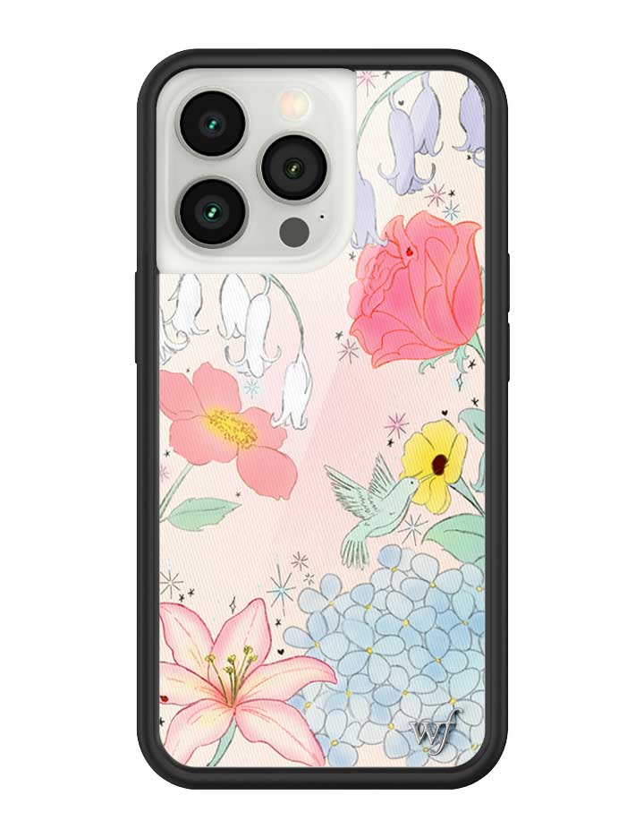 Wildflower Bluebelle Dreams iPhone Case