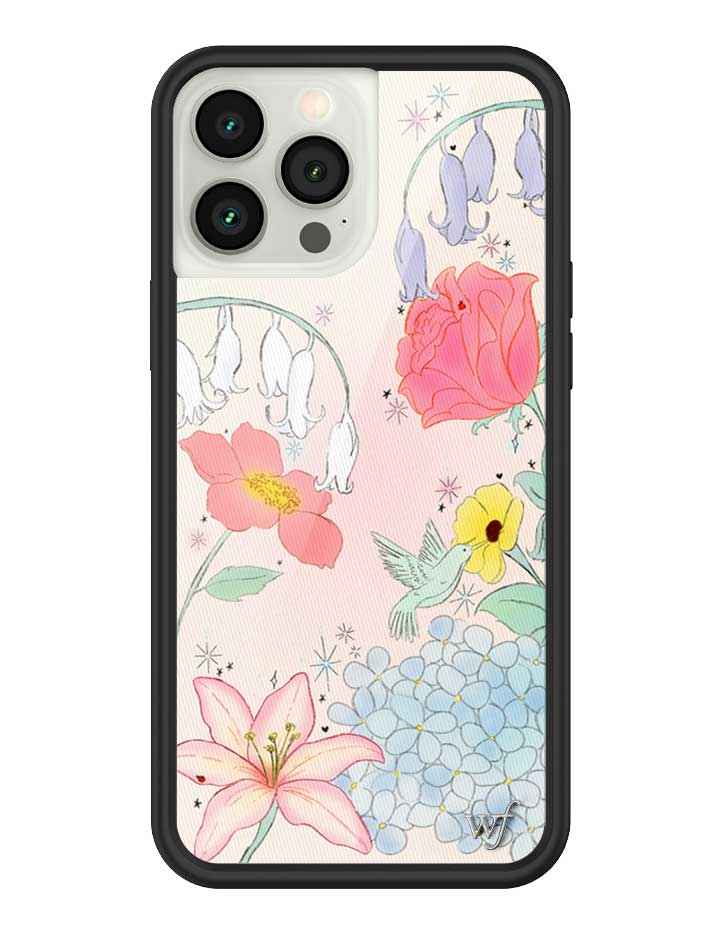 Wildflower Bluebelle Dreams iPhone Case