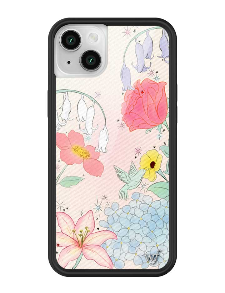 Wildflower Bluebelle Dreams iPhone Case