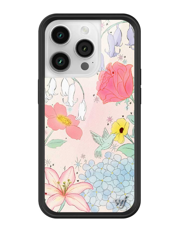 Wildflower Bluebelle Dreams iPhone Case