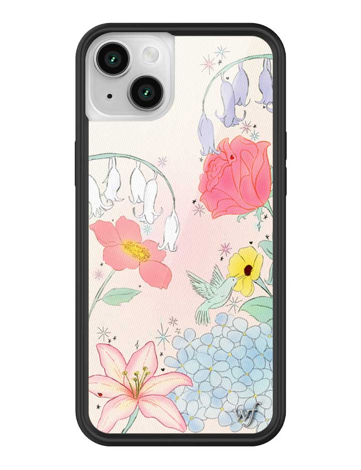 Wildflower Bluebelle Dreams iPhone Case