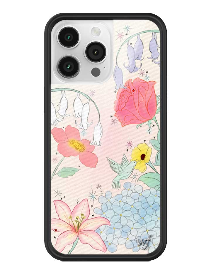Wildflower Bluebelle Dreams iPhone Case