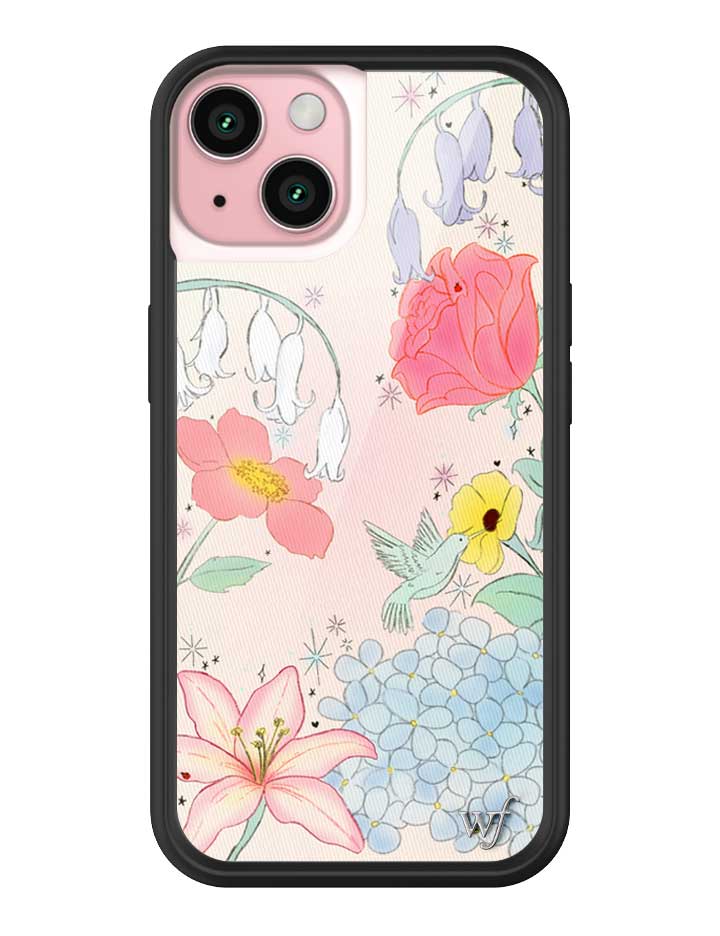 Wildflower Bluebelle Dreams iPhone Case