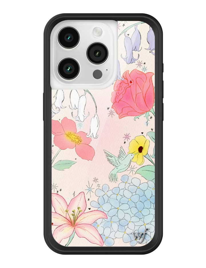 Wildflower Bluebelle Dreams iPhone Case