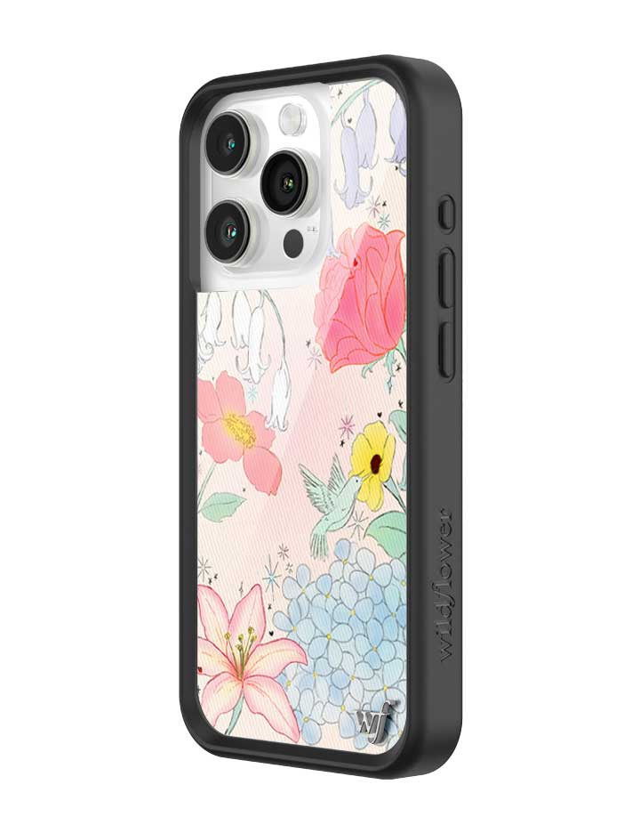 Wildflower Bluebelle Dreams iPhone Case