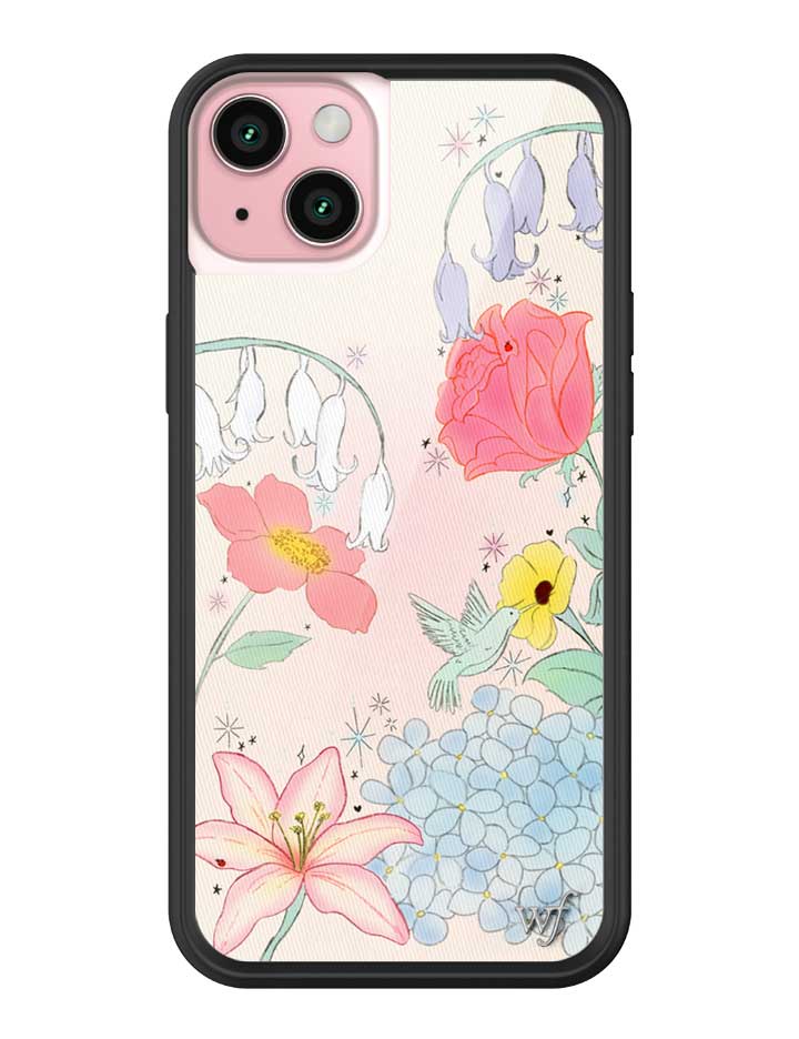 Wildflower Bluebelle Dreams iPhone Case