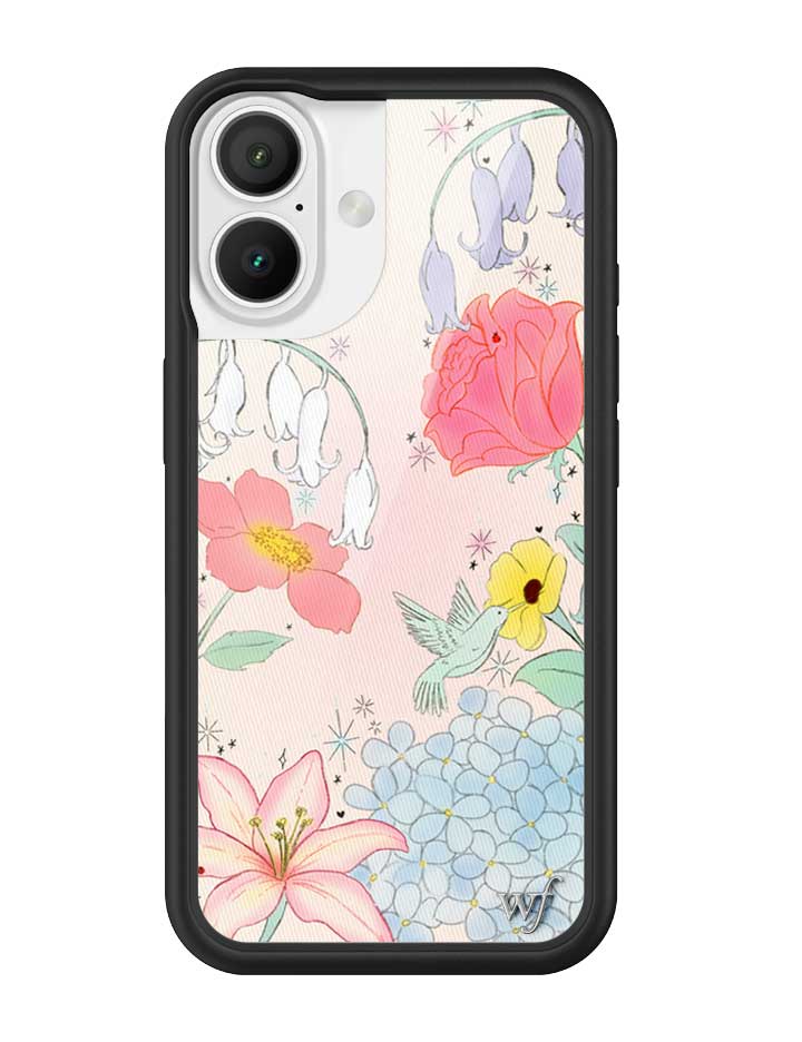 Wildflower Bluebelle Dreams iPhone Case
