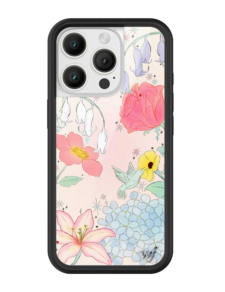 Wildflower Bluebelle Dreams iPhone Case
