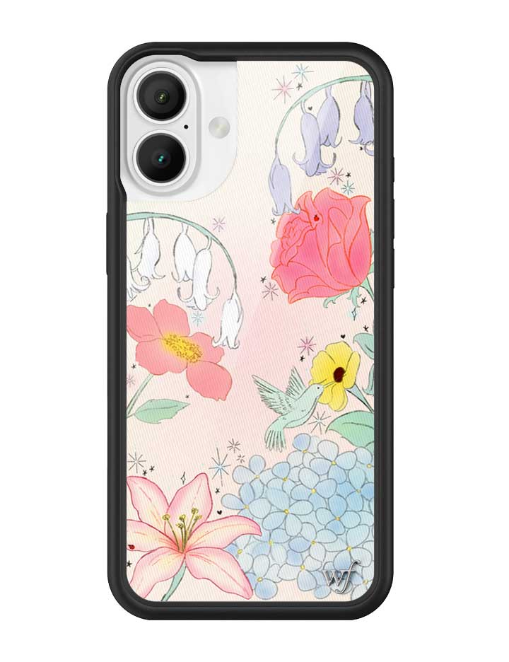 Wildflower Bluebelle Dreams iPhone Case