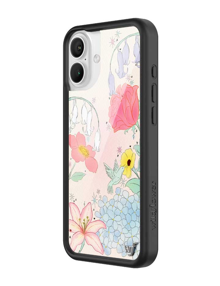 Wildflower Bluebelle Dreams iPhone Case