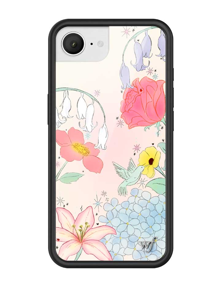 Wildflower Bluebelle Dreams iPhone Case