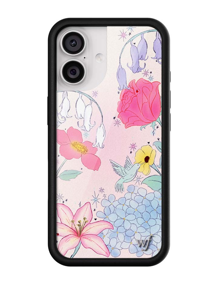 Wildflower Bluebelle Dreams iPhone Case