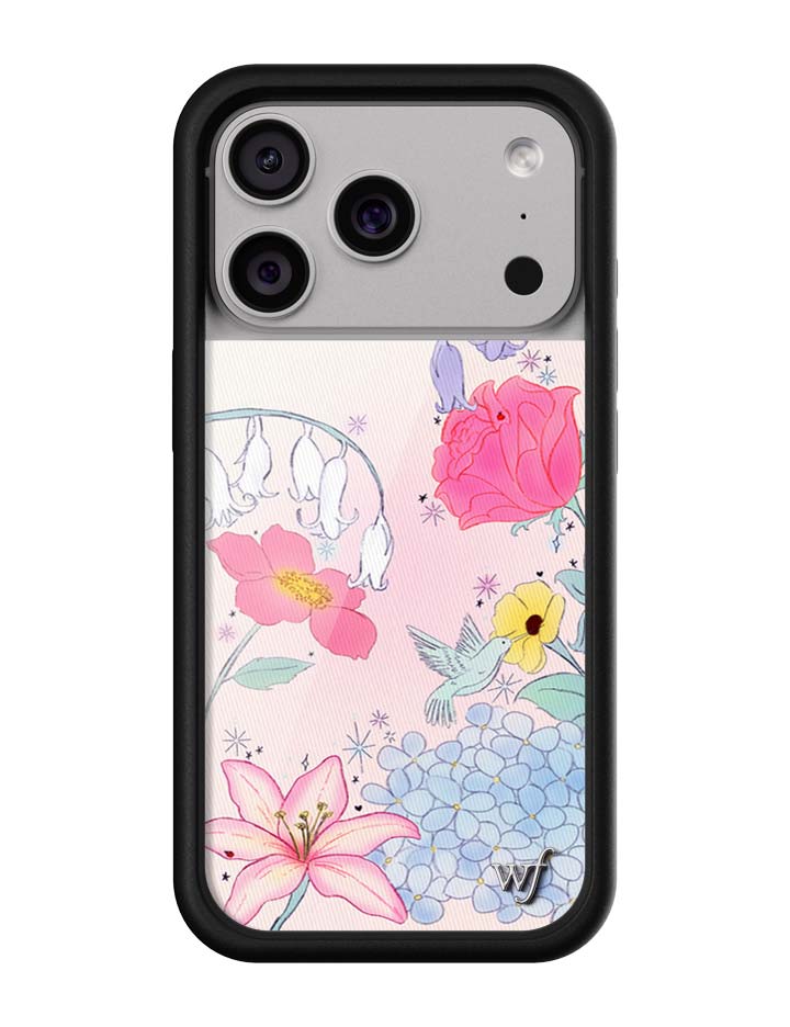 Wildflower Bluebelle Dreams iPhone Case