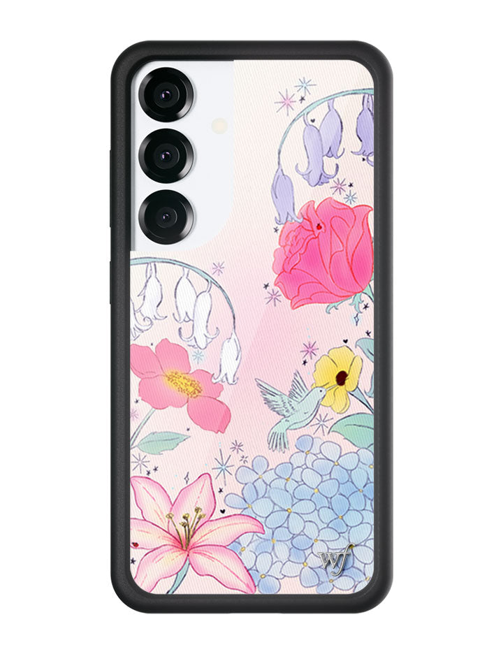 Wildflower Bluebelle Dreams Samsung Galaxy Case