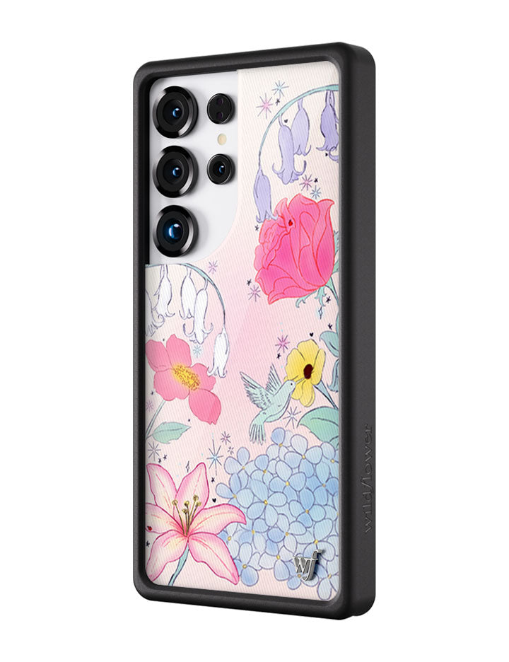 Wildflower Bluebelle Dreams Samsung Galaxy Case