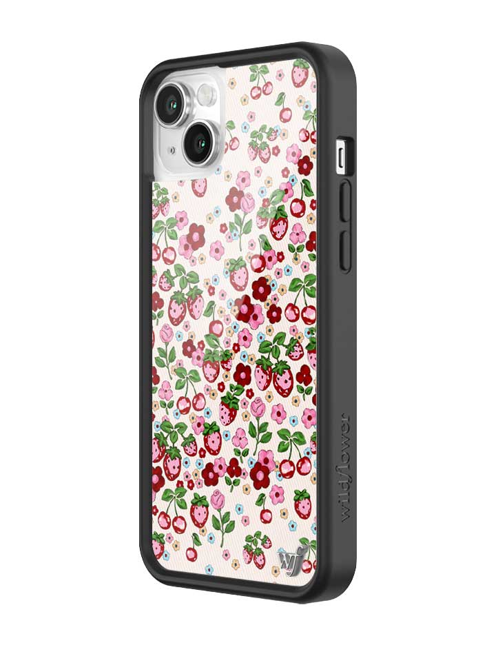 Wildflower Berry World iPhone Case