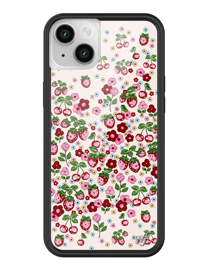 Wildflower Berry World iPhone Case