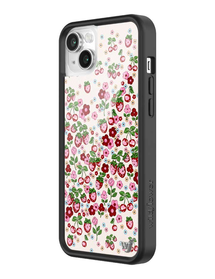 Wildflower Berry World iPhone Case