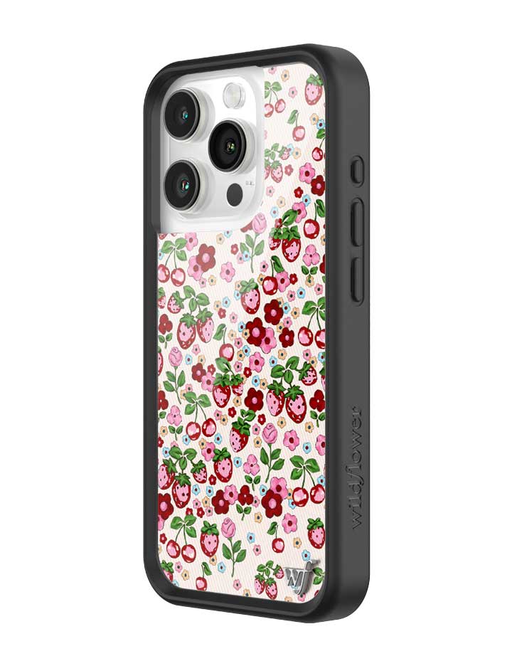 Wildflower Berry World iPhone Case