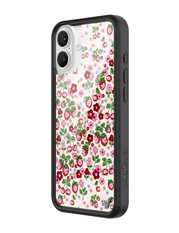 Wildflower Berry World iPhone Case