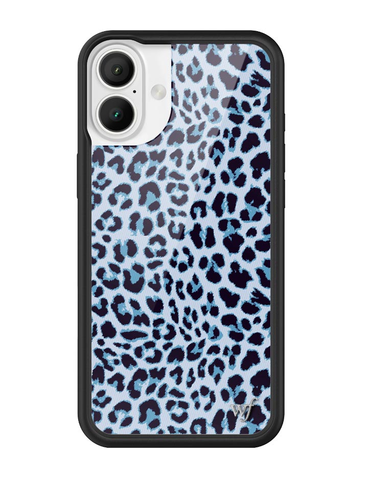Wildflower Meow | Blue iPhone Case