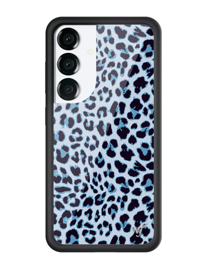 Wildflower Blue Meow Samsung Galaxy Case