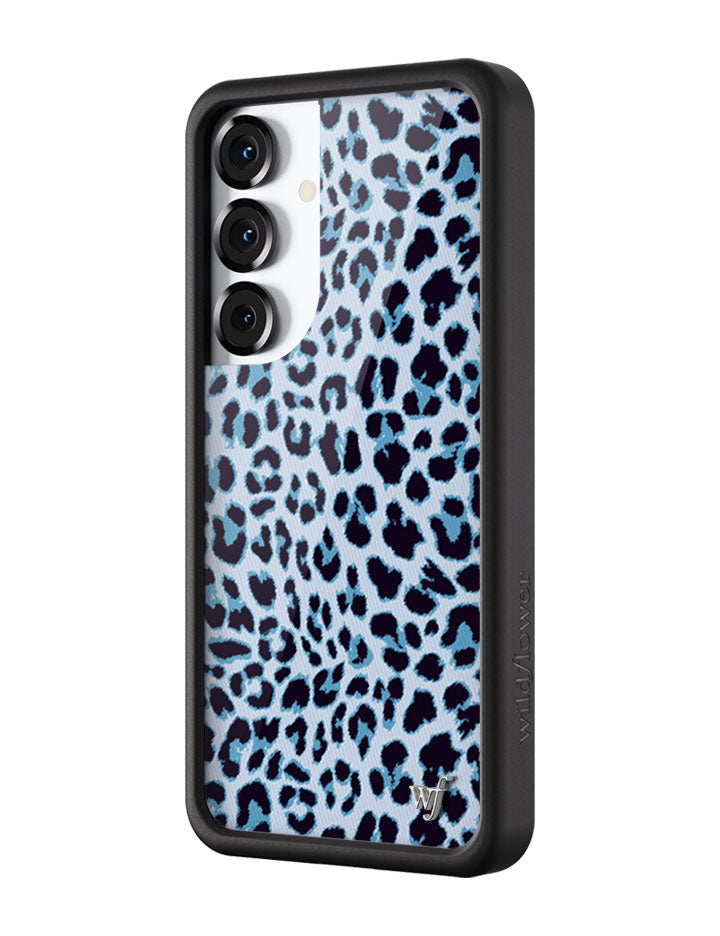 Wildflower Blue Meow Samsung Galaxy Case