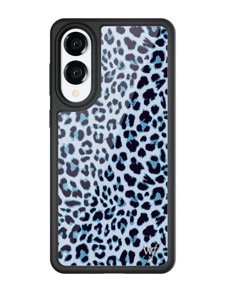 Wildflower Blue Meow Samsung Galaxy Case