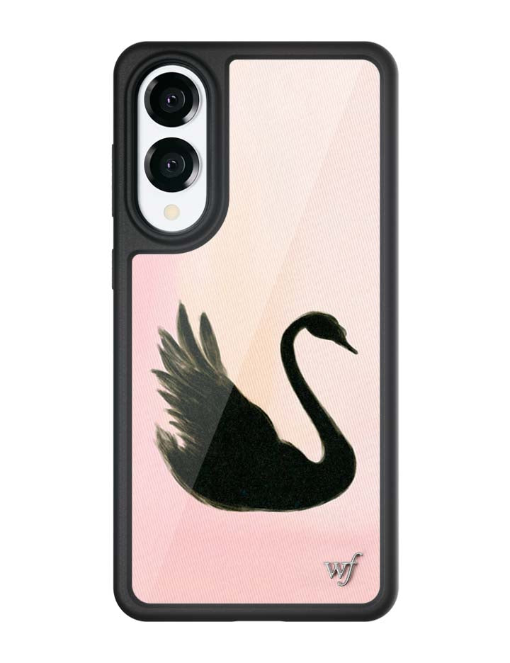 Wildflower Black Swan Samsung Galaxy Case