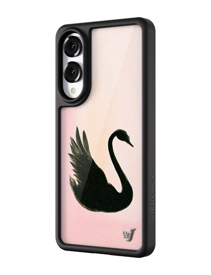 Wildflower Black Swan Samsung Galaxy Case