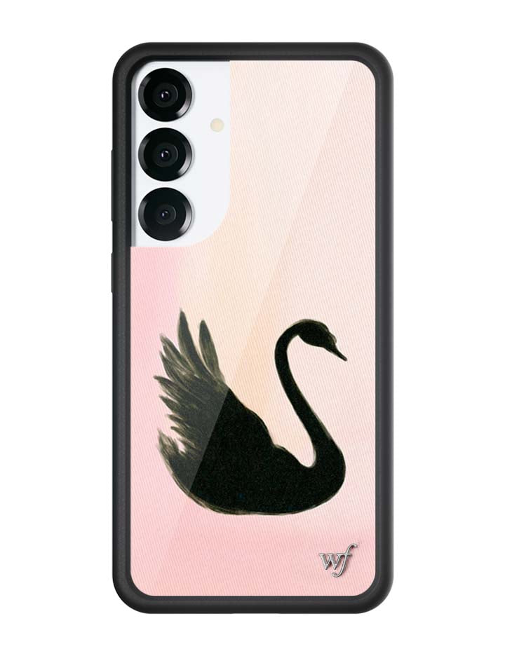 Wildflower Black Swan Samsung Galaxy Case