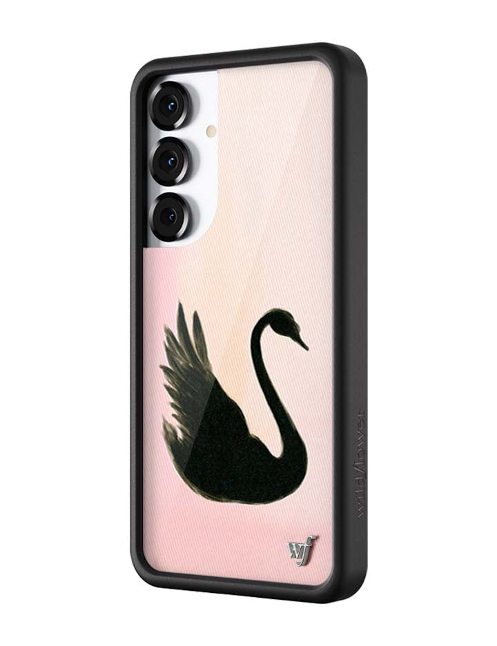 Wildflower Black Swan Samsung Galaxy Case