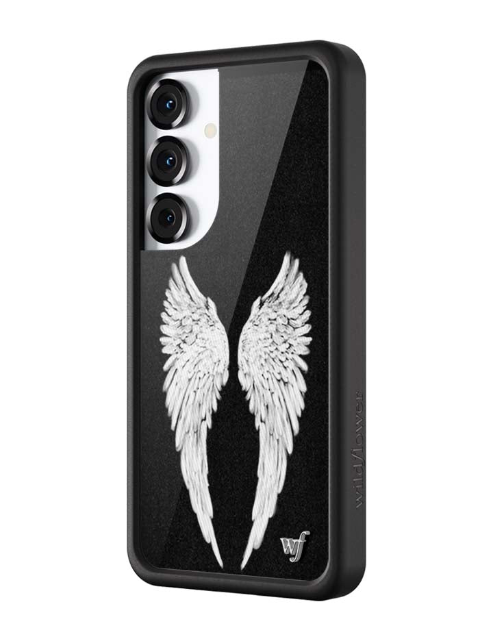 Wildflower Angel Baby | Black Samsung Galaxy Case