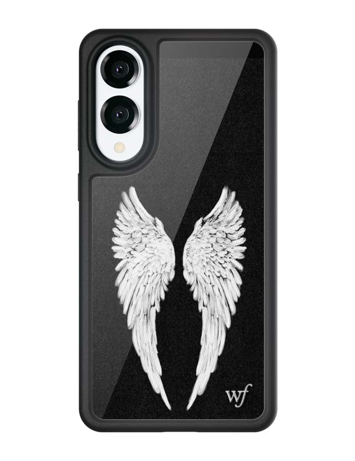 Wildflower Angel Baby | Black Samsung Galaxy Case