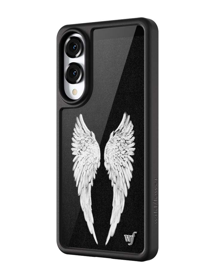 Wildflower Angel Baby | Black Samsung Galaxy Case
