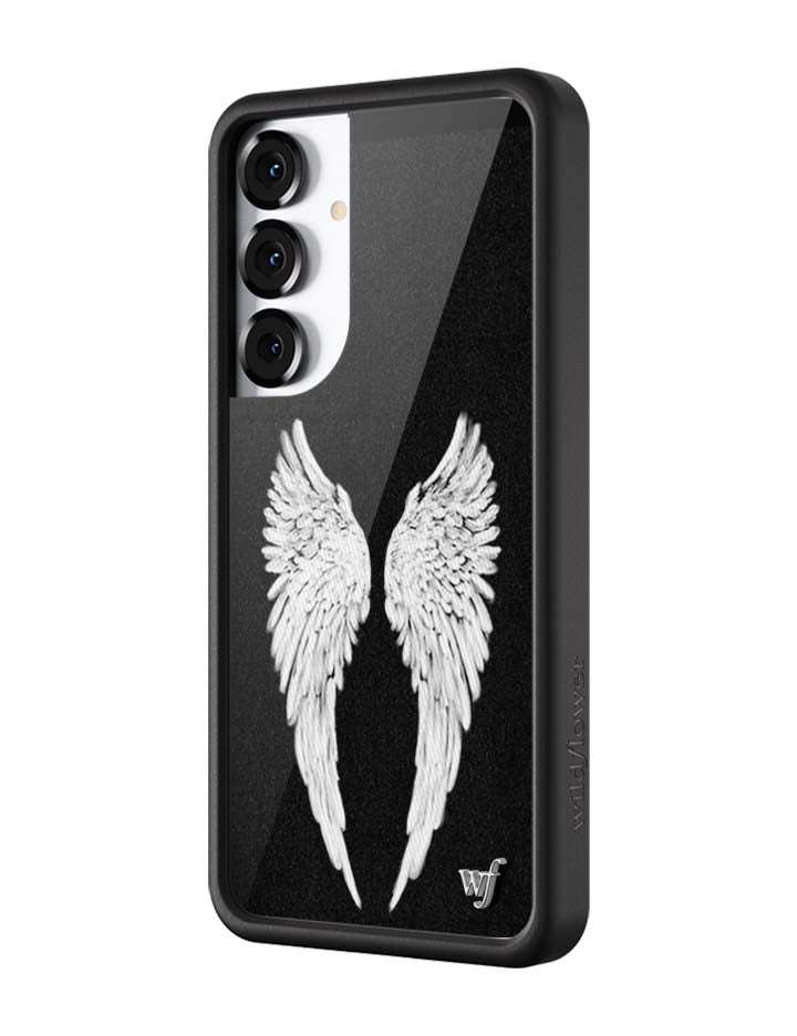 Wildflower Angel Baby | Black Samsung Galaxy Case