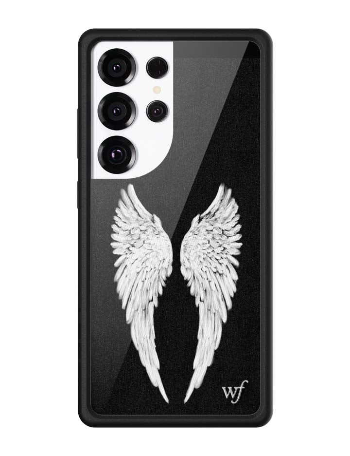Wildflower Angel Baby | Black Samsung Galaxy Case