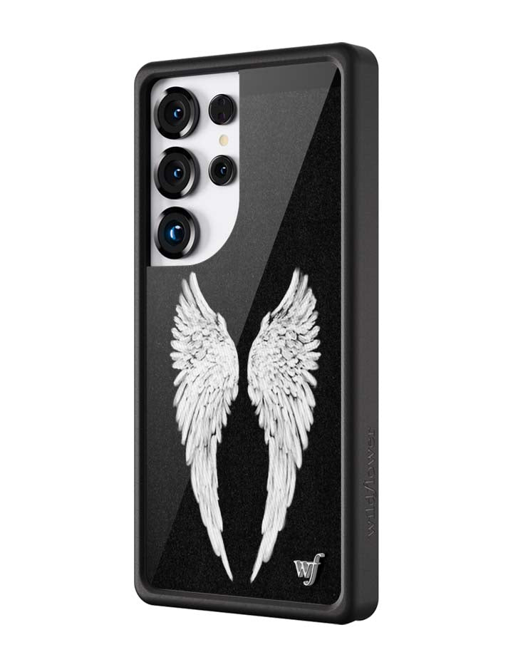 Wildflower Angel Baby | Black Samsung Galaxy Case