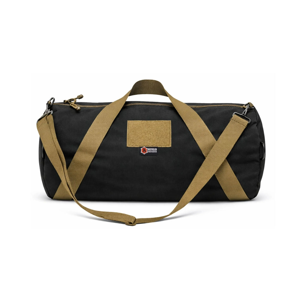 Recycled Firefighter Barrel Duffle Bag 1000D