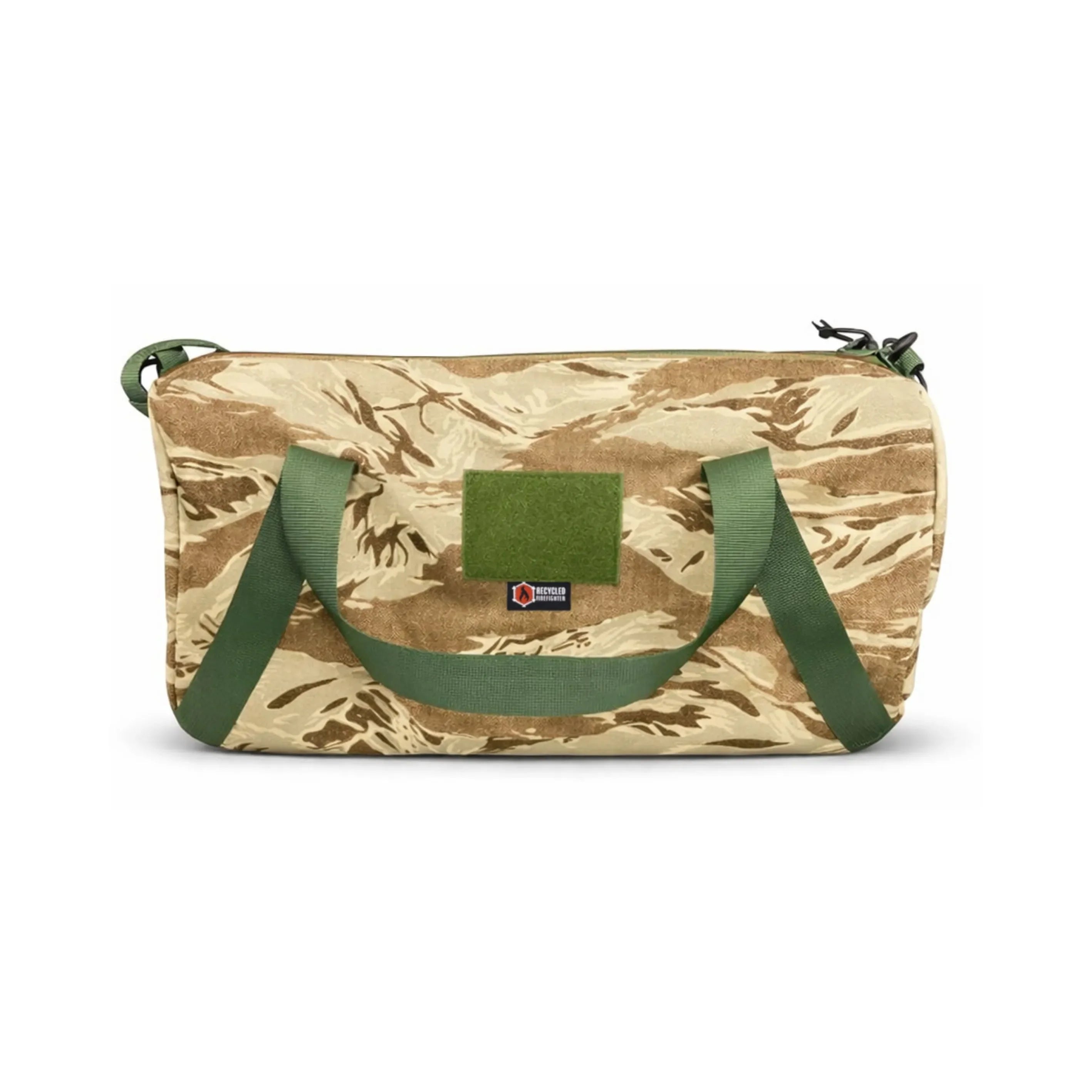 Recycled Firefighter Barrel Duffle Bag 1000D