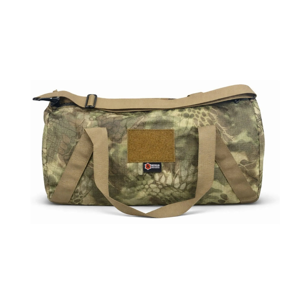 Recycled Firefighter Barrel Duffle Bag 1000D