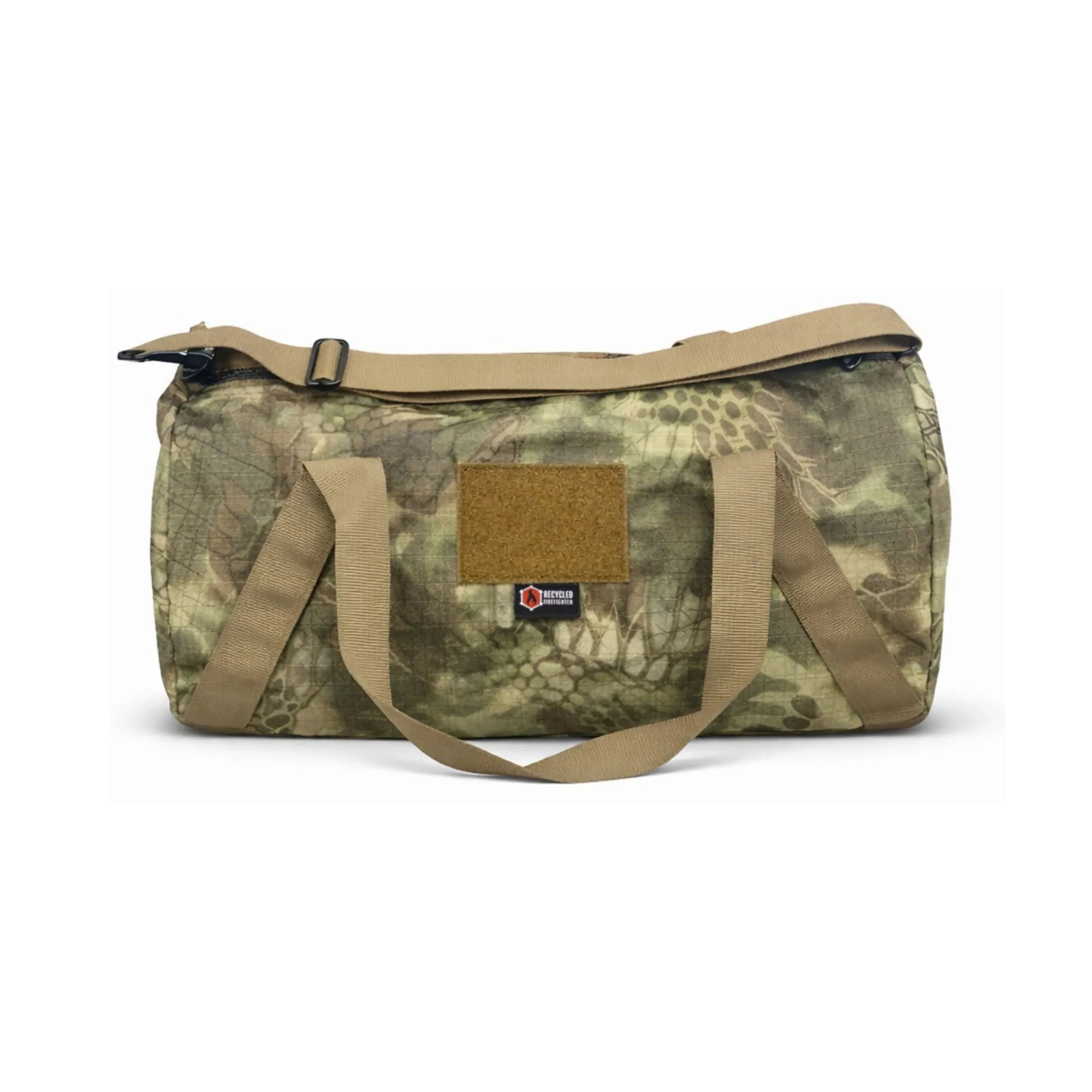 Recycled Firefighter Barrel Duffle Bag 1000D